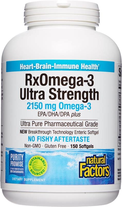 rx omega-3 natural factors review|no fishy aftertaste omega 3.